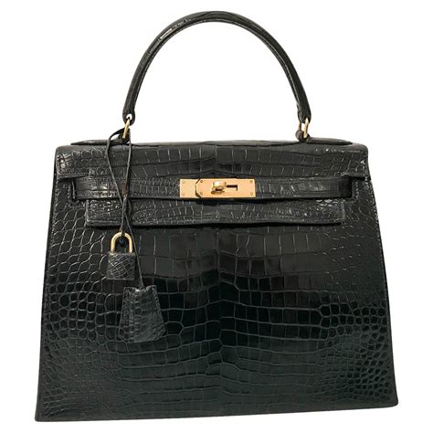 prezzo borsa coccodrillo hermes|Borse Hermès in Coccodrillo Nero .